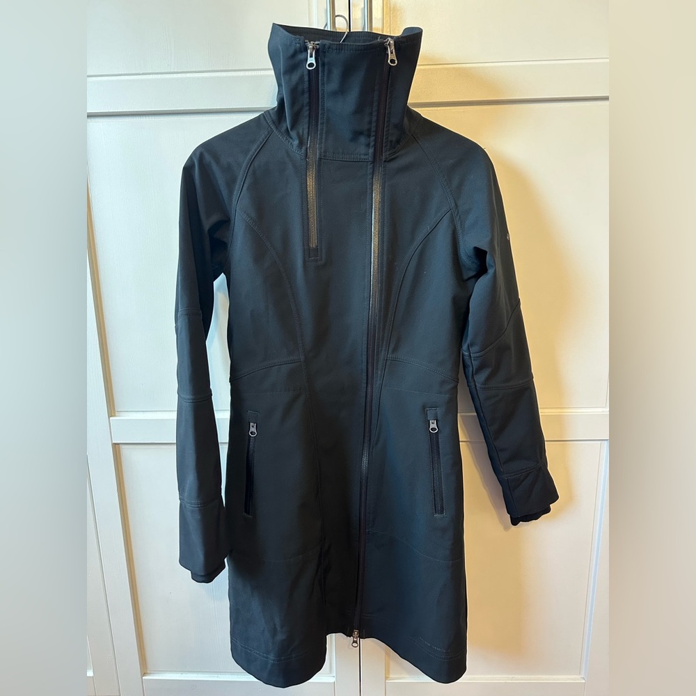 Columbia "Belle De Tour" Waterproof Long Softshell Trench Jacket